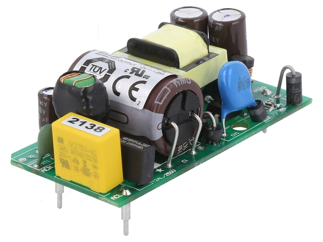 Voedingseenheid: schakelende; 15W; 120÷370VDC; 85÷264VAC; OUT: 1 Voedingseenheid: schakelende; 15W; 120÷370VDC; 85÷264VAC; OUT: 1